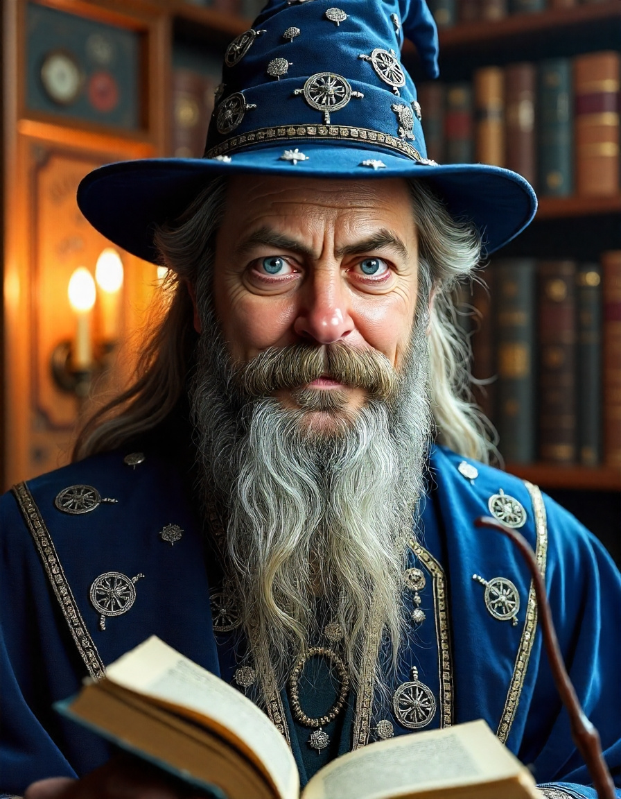 Nick Offerman as Dumbledore